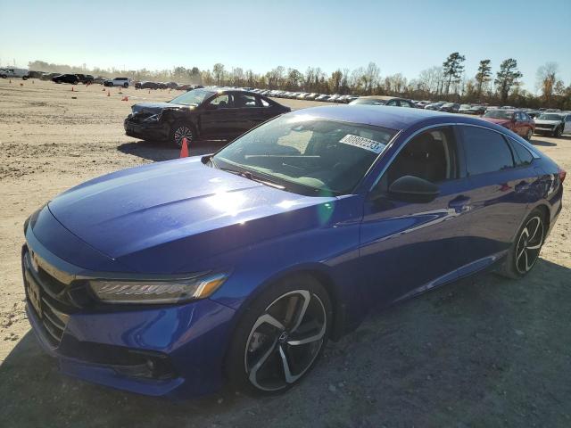 Изображение 1 2022 HONDA ACCORD SPORT SE 2022 с VIN 1HGCV1F4XNA074902