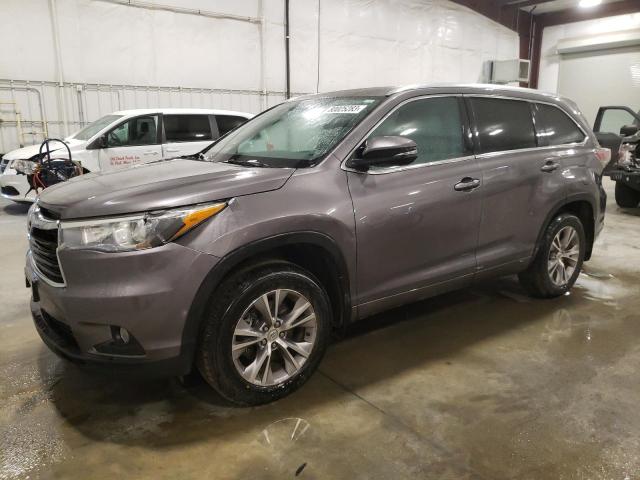 Obraz 2015 TOYOTA HIGHLANDER XLE 2015