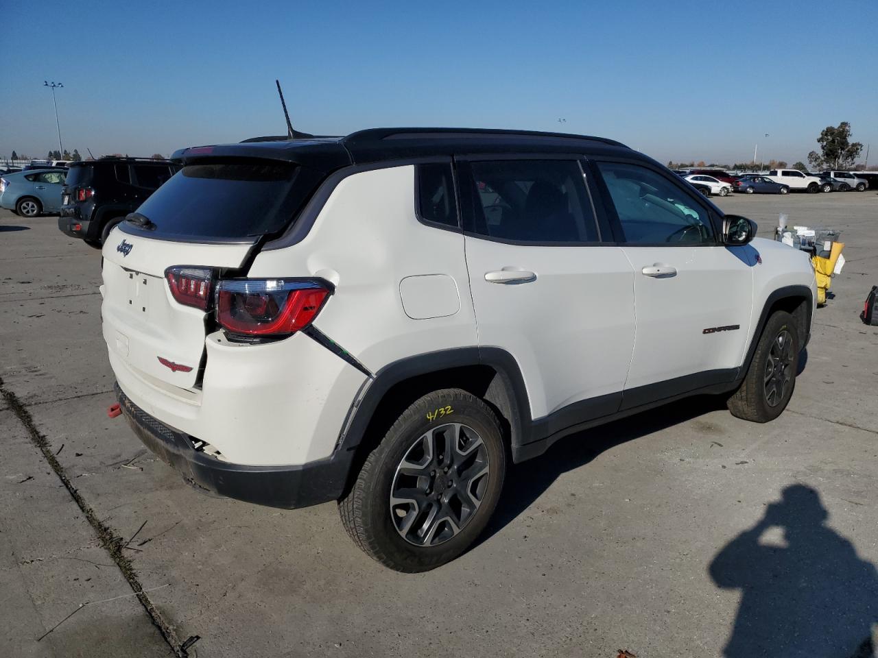 Image 3 of 2021 JEEP COMPASS TRAILHAWK 2021 with VIN 3C4NJDDB6MT542217