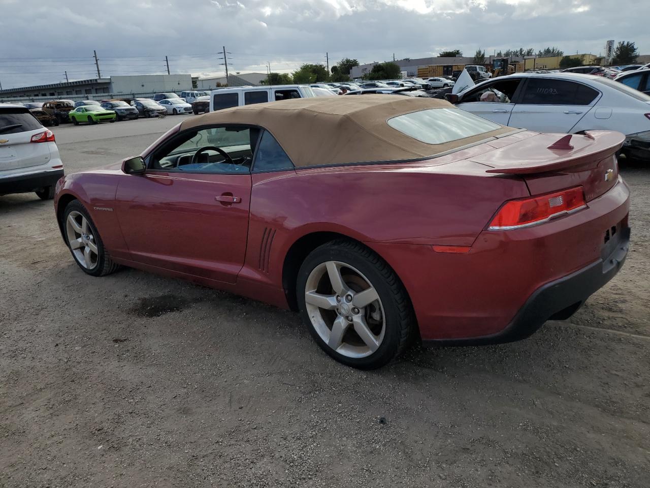 Изображение 2 2015 CHEVROLET CAMARO LT 2015 с VIN 2G1FD3D3XF9130301