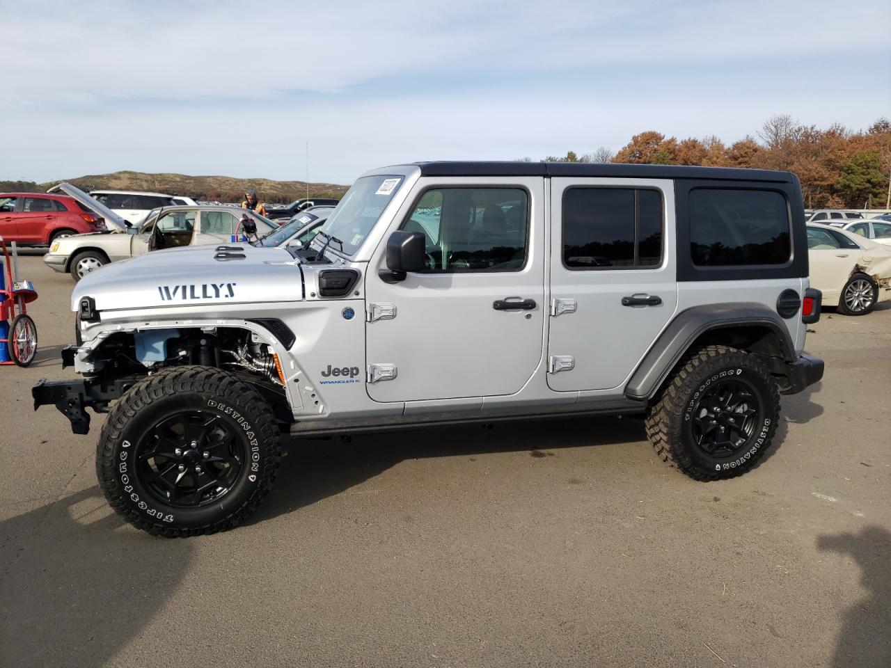 Изображение 1 2023 JEEP WRANGLER 4XE 2023 с VIN 1C4JJXN67PW592088