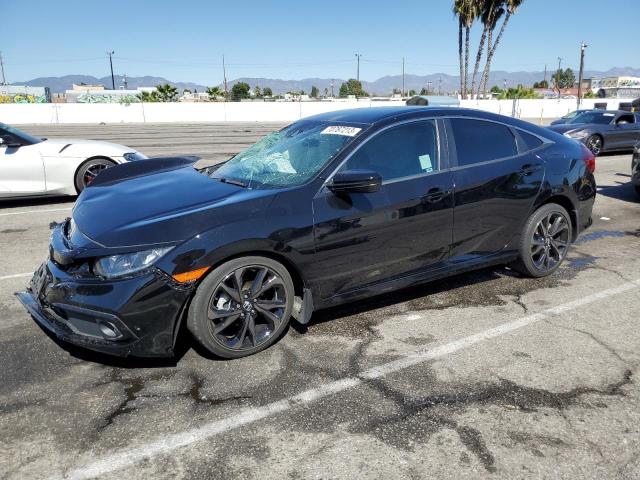 Image 1 of 2019 HONDA CIVIC SPORT 2019 with VIN 2HGFC2F82KH521389