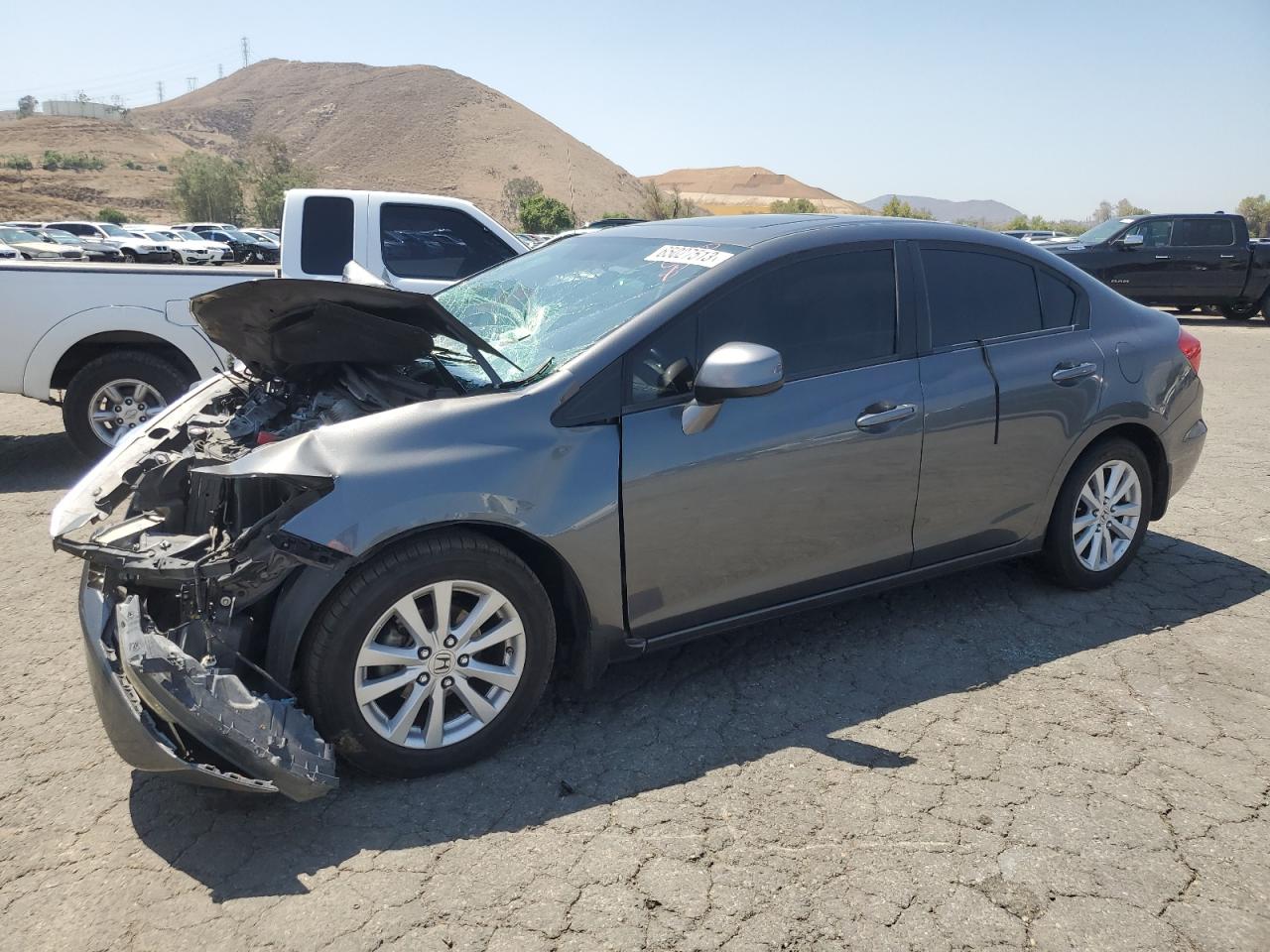 Image 1 of 2012 HONDA CIVIC EXL 2012 with VIN 2HGFB2F93CH541051
