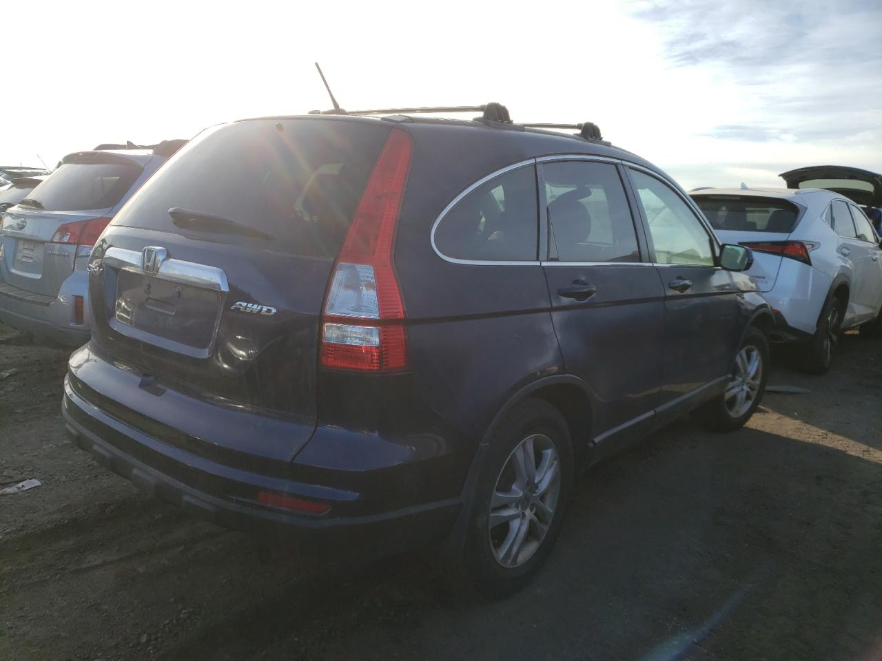Image 3 of 2010 HONDA CR-V EXL 2010 with VIN 5J6RE4H74AL024376