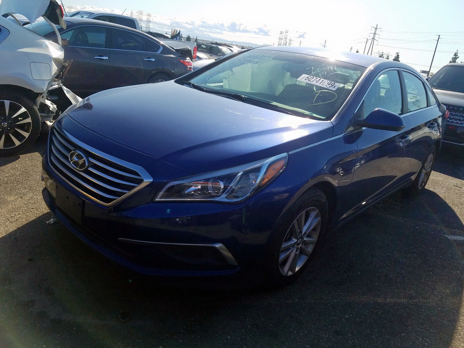 Изображение 2 2016 HYUNDAI SONATA SE 2016 с VIN 5NPE24AF8GH359345