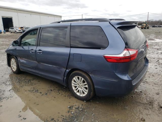 Image 2 of 2015 TOYOTA SIENNA XLE 2015 with VIN 5TDYK3DC0FS651072