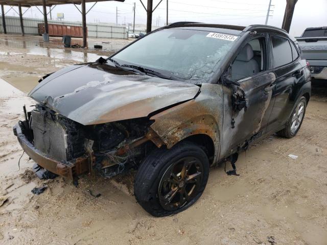 Image 1 of 2022 HYUNDAI KONA SEL 2022 with VIN KM8K62AB9NU814470