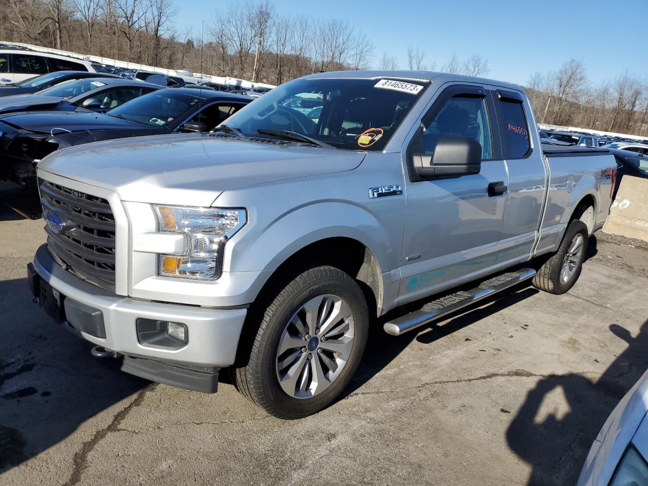 Изображение 1 2017 FORD F150 SUPER CAB 2017 с VIN 1FTEX1EP7HFC75919