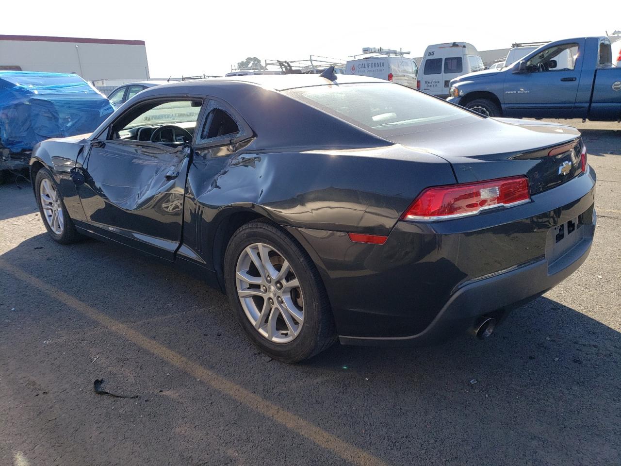 Image 2 of 2014 CHEVROLET CAMARO LS 2014 with VIN 2G1FE1E3XE9208820