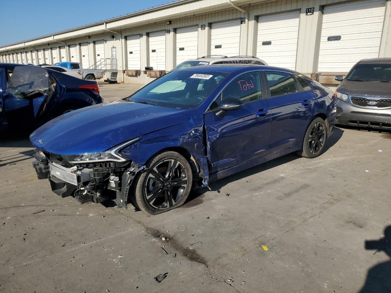 Image 1 of 2021 KIA K5 GT LINE 2021 with VIN 5XXG64J25MG009477