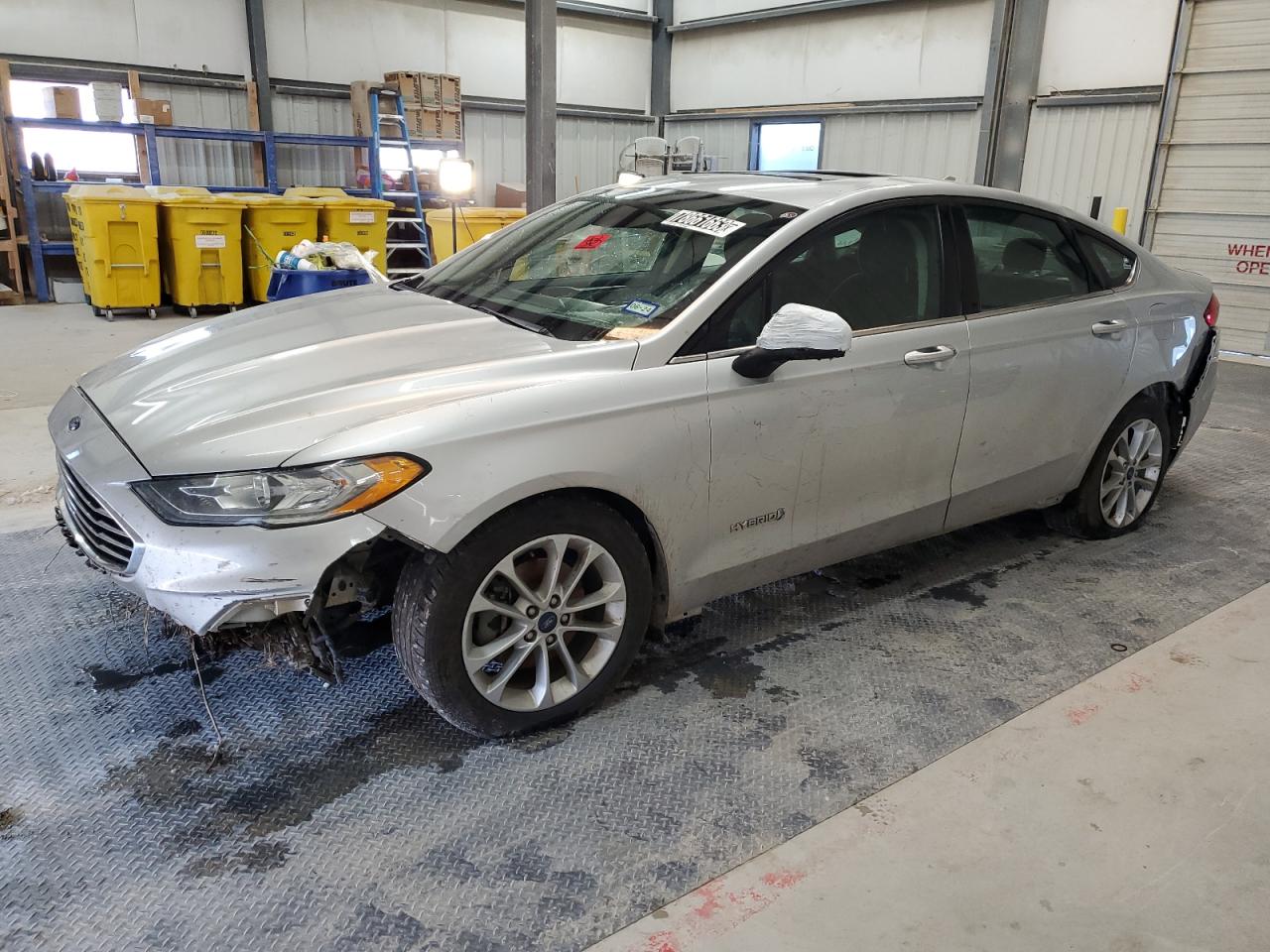 Obraz 1 z 2019 FORD FUSION SE 2019 z VIN 3FA6P0LUXKR141932