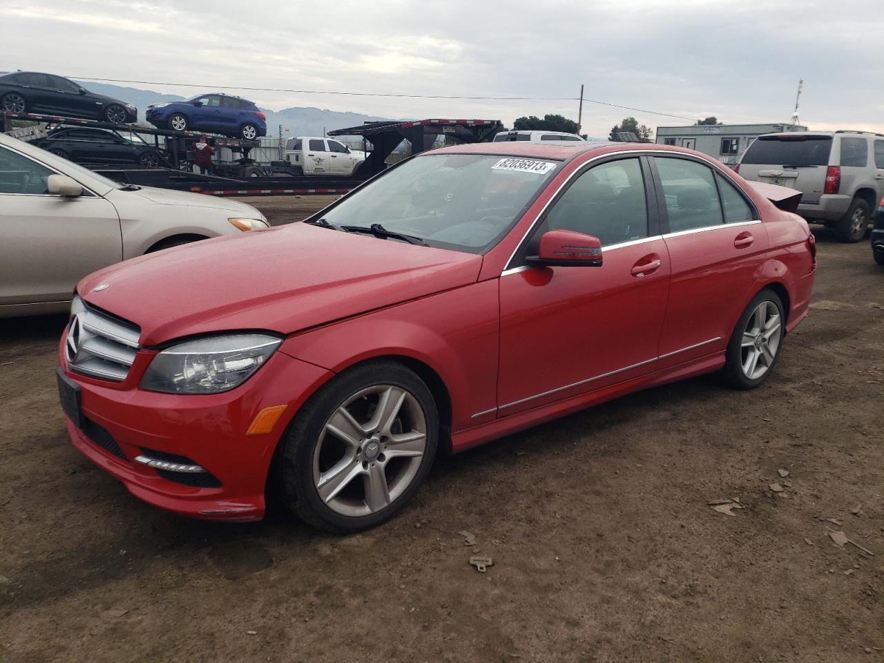 Image 1 of 2011 MERCEDES-BENZ C 300 2011 with VIN WDDGF5EB6BA512269