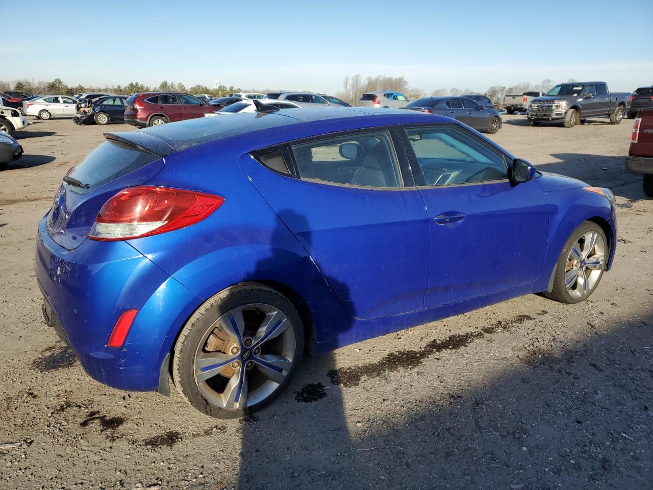 Image 3 of 2012 HYUNDAI VELOSTER  2012 with VIN KMHTC6AD7CU032980
