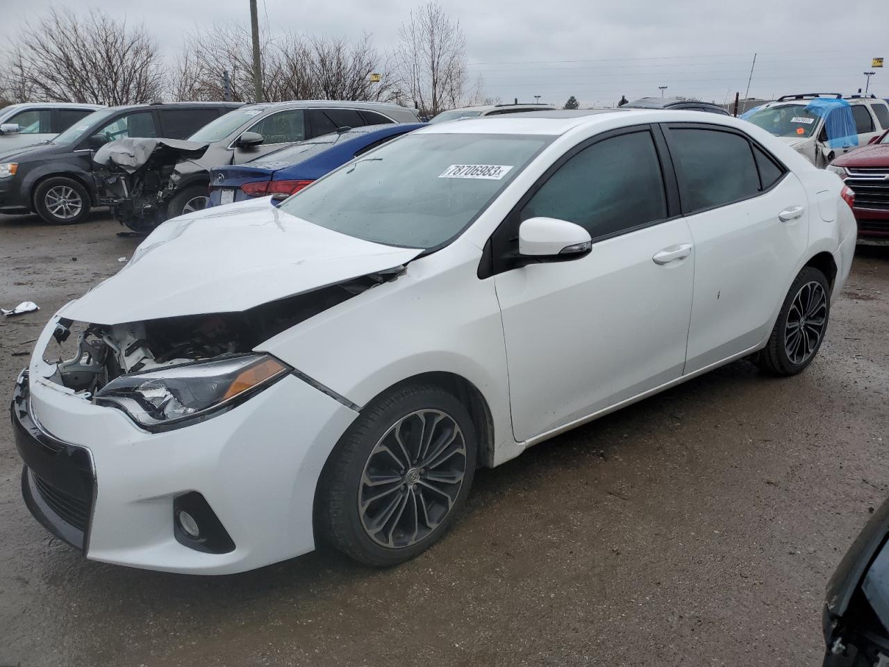 Image 1 of 2014 TOYOTA COROLLA L 2014 with VIN 2T1BURHE8EC151375