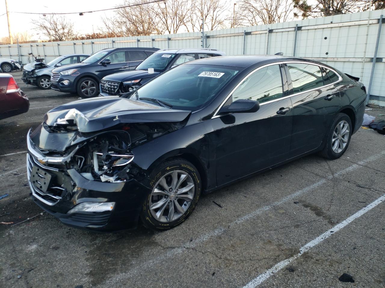 Image 1 of 2020 CHEVROLET MALIBU LT 2020 with VIN 1G1ZD5ST6LF043350