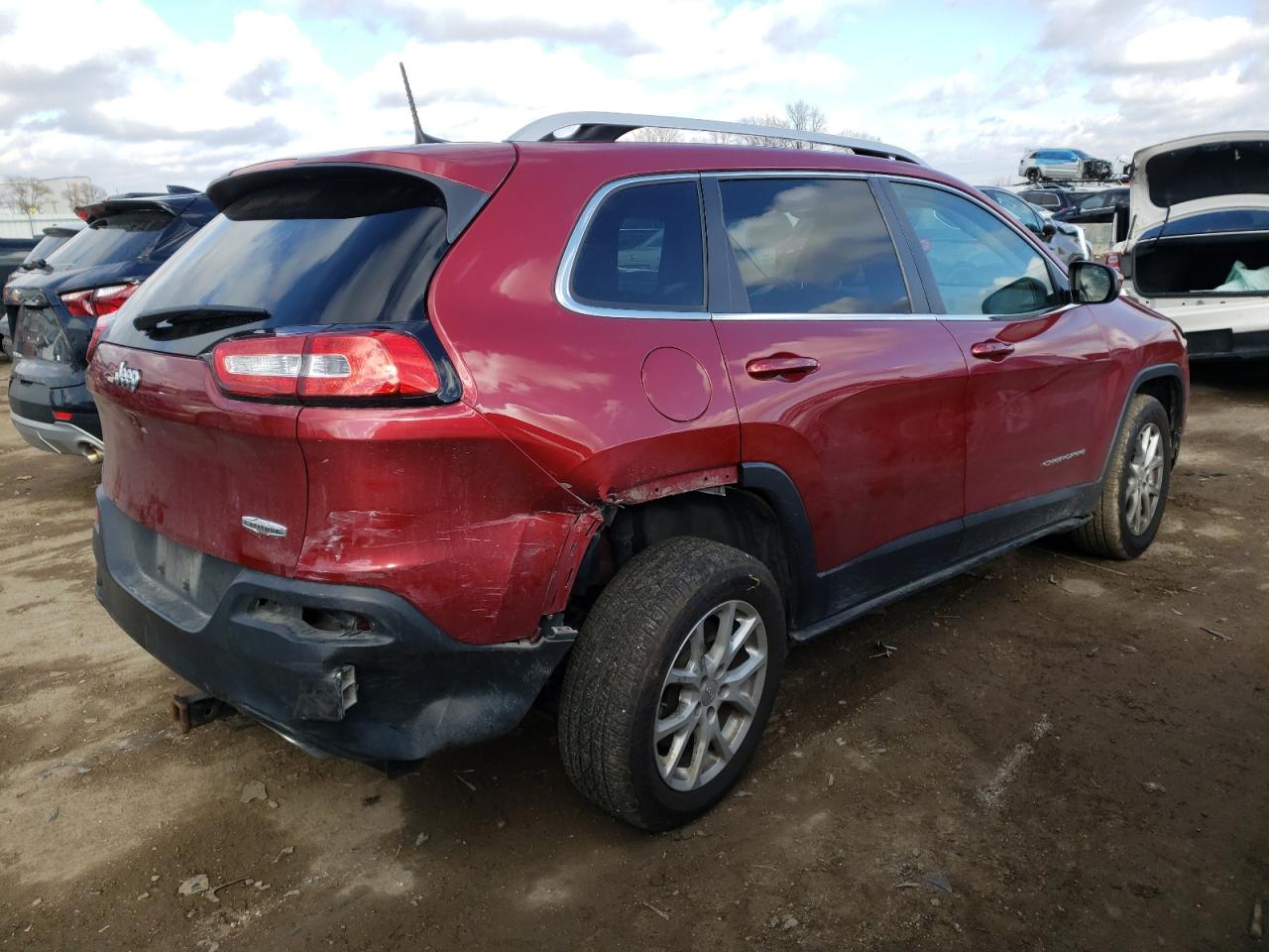 Image 3 of 2017 JEEP CHEROKEE LATITUDE 2017 with VIN 1C4PJLCS5HW554203