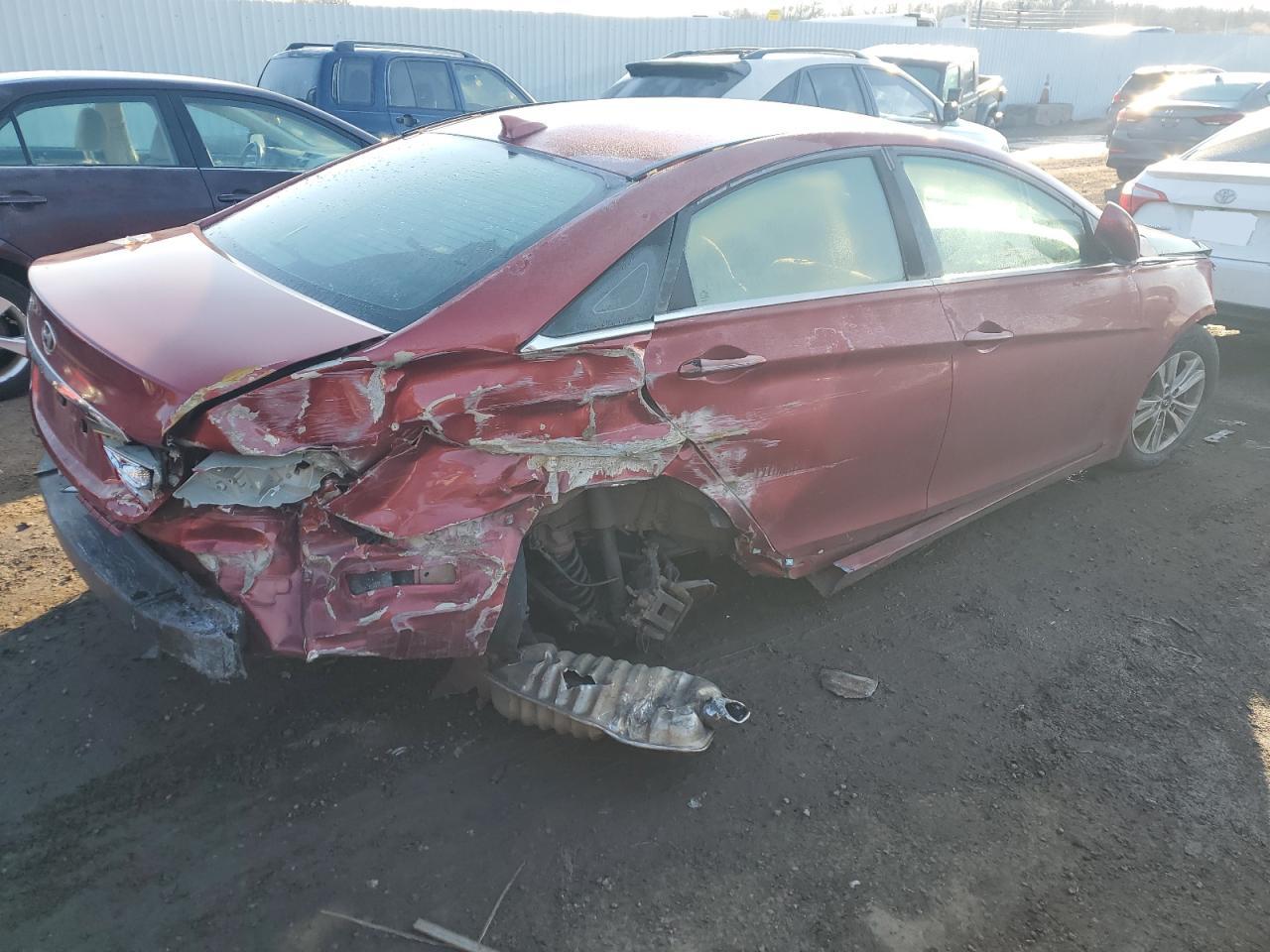 Image 3 of 2012 HYUNDAI SONATA GLS 2012 with VIN 5NPEB4AC1CH388461