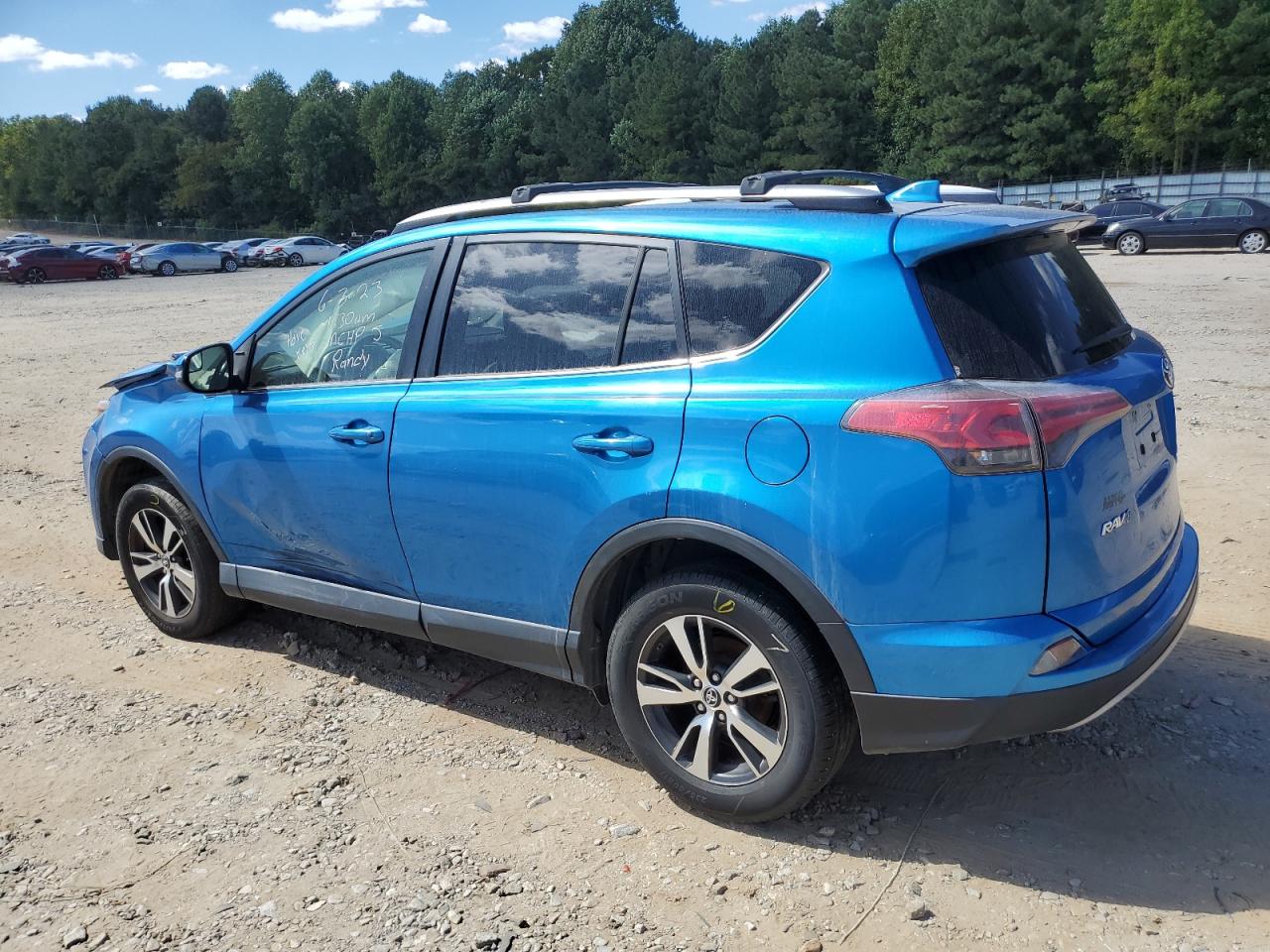 Image 2 of 2017 TOYOTA RAV4 XLE 2017 with VIN JTMRFREVXHJ112261