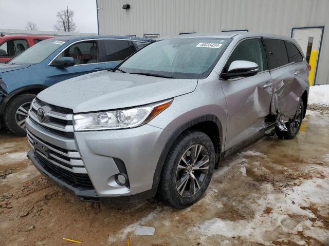 Image 1 of 2019 TOYOTA HIGHLANDER LE 2019 with VIN 5TDBZRFH6KS737042