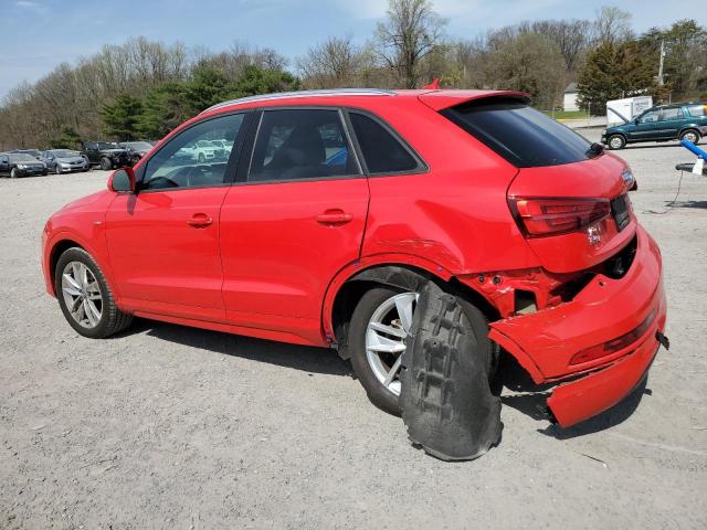 Image 2 of 2018 AUDI Q3 PREMIUM 2018 with VIN WA1ECCFS2JR023312