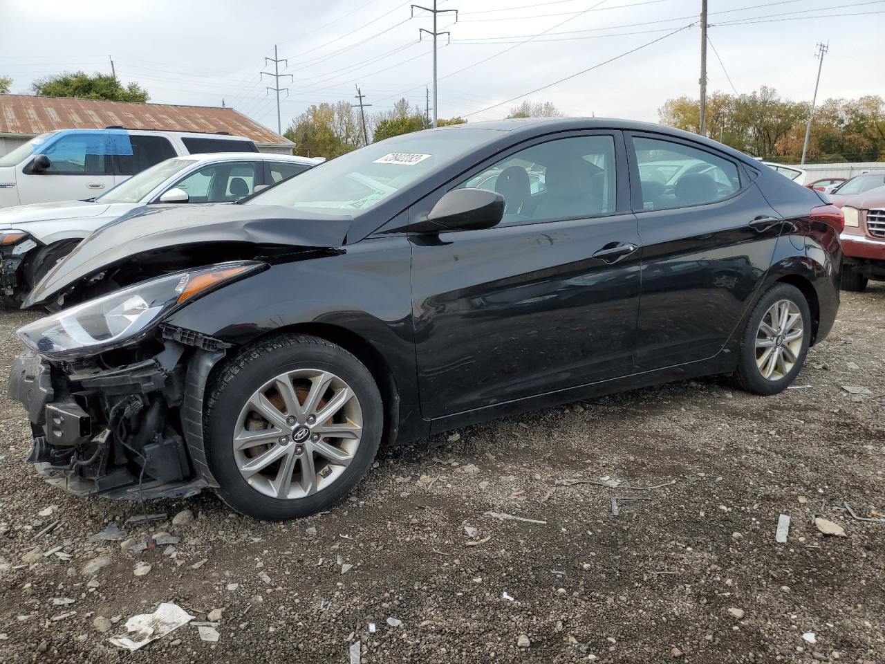 Изображение 1 2016 HYUNDAI ELANTRA SE 2016 с VIN 5NPDH4AE1GH654661