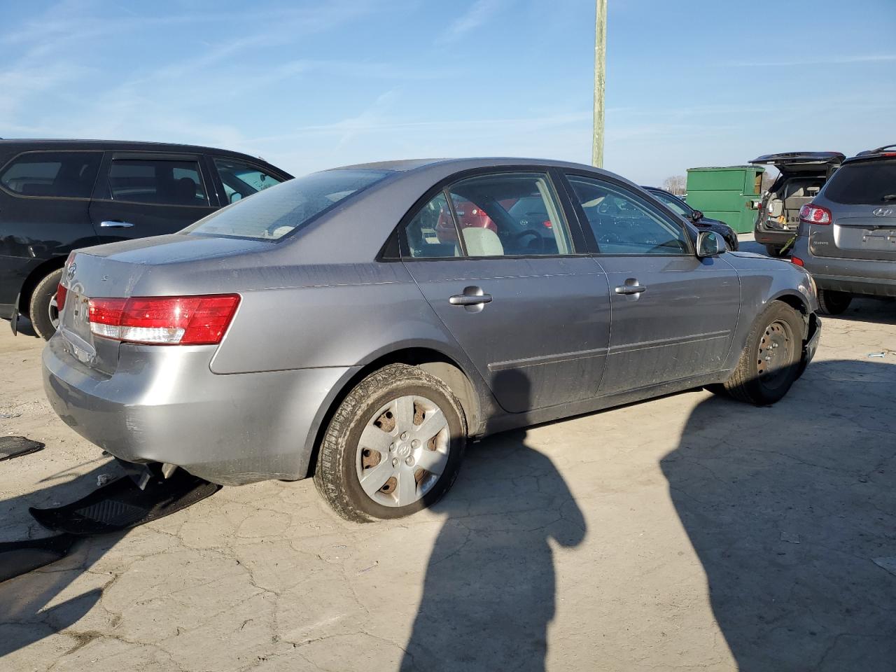 Image 3 of 2007 HYUNDAI SONATA GLS 2007 with VIN 5NPET46C67H208287