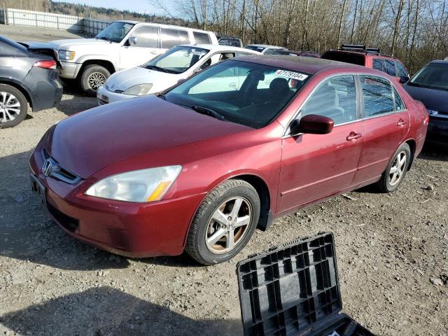 Image 1 of 2003 HONDA ACCORD EX 2003 with VIN 1HGCM56633A035867