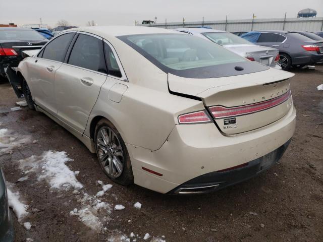 Image 3 of 2014 LINCOLN MKZ HYBRID 2014 with VIN 3LN6L2LU3ER819552