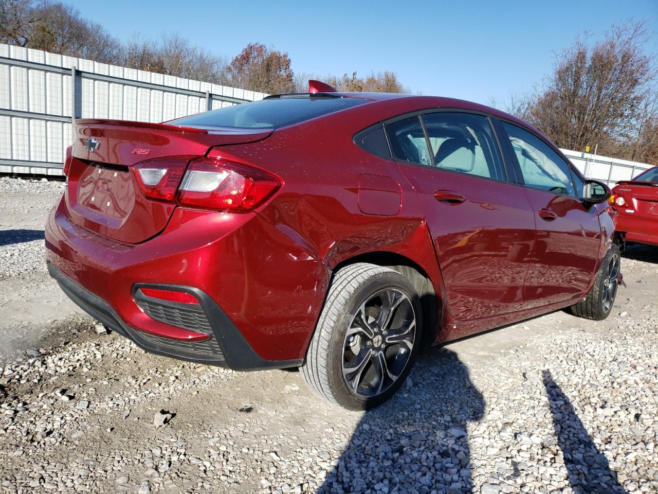 Image 3 of 2019 CHEVROLET CRUZE LT 2019 with VIN 1G1BE5SM2K7122952