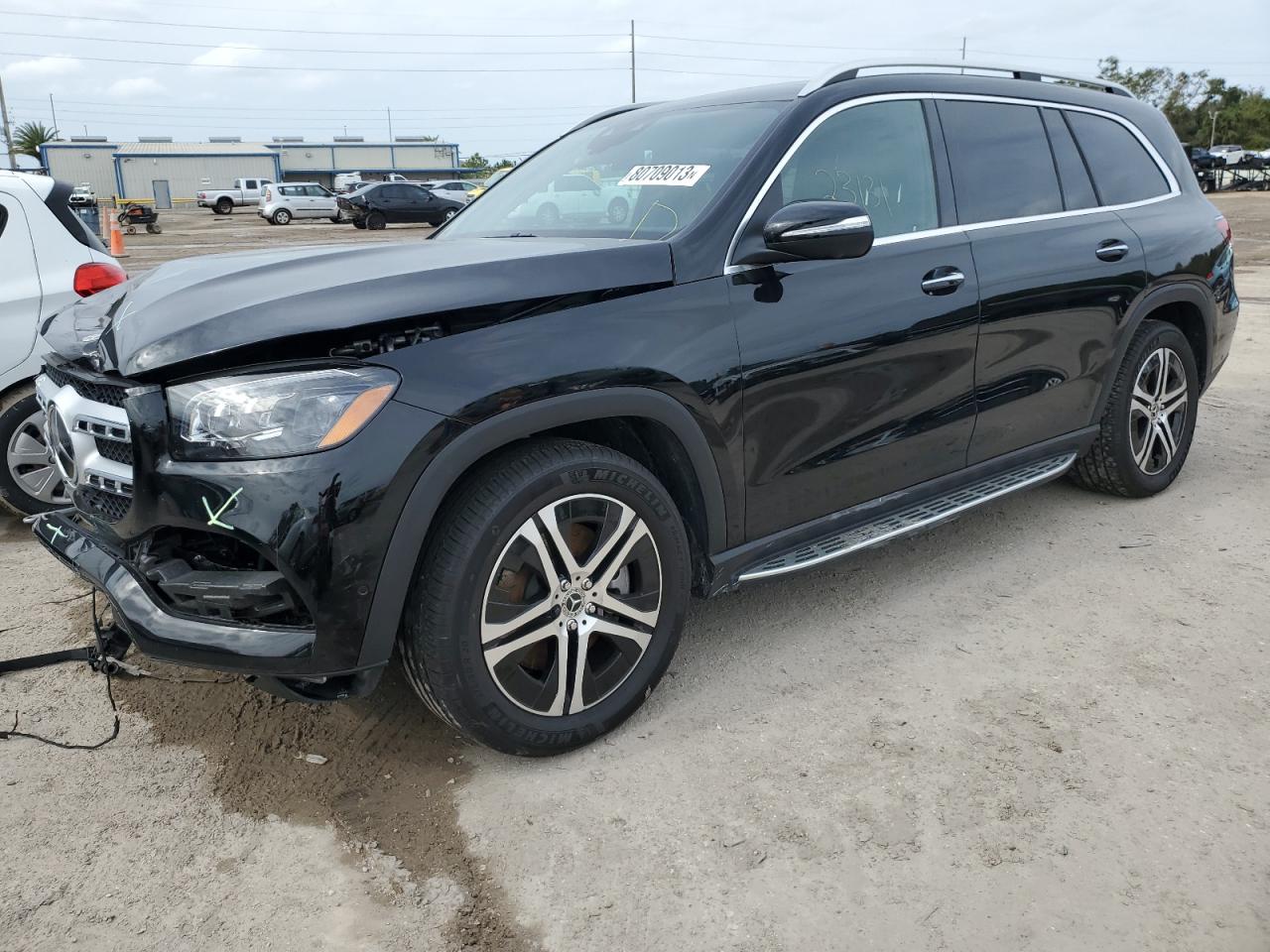 Image 1 of 2021 MERCEDES-BENZ GLS 450 4MATIC 2021 with VIN 4JGFF5KE4MA447859