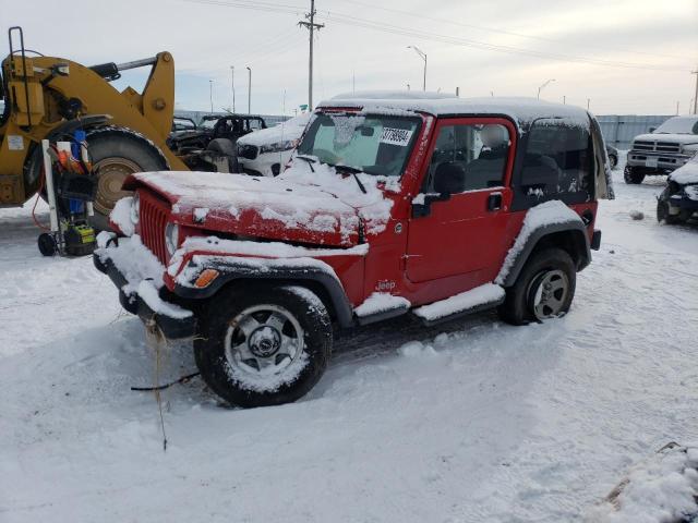 Image 1 of 2005 JEEP WRANGLER / TJ SE 2005 with VIN 1J4FA29S65P361829