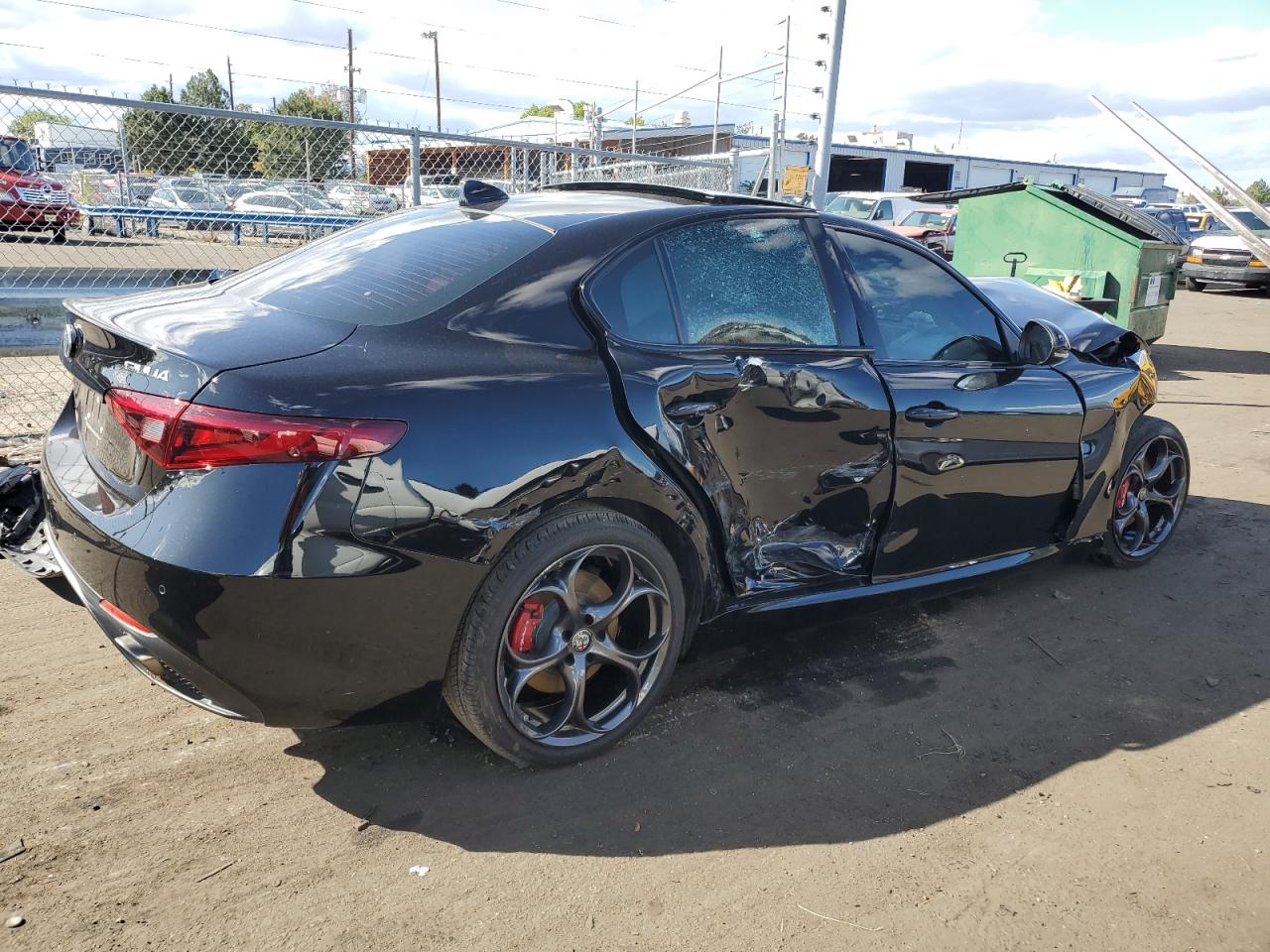 Image 3 of 2020 ALFA ROMEO GIULIA TI 2020 with VIN ZARFANBN9L7636432