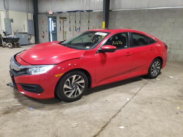 Image 1 of 2018 HONDA CIVIC EX 2018 with VIN 2HGFC2F71JH580293