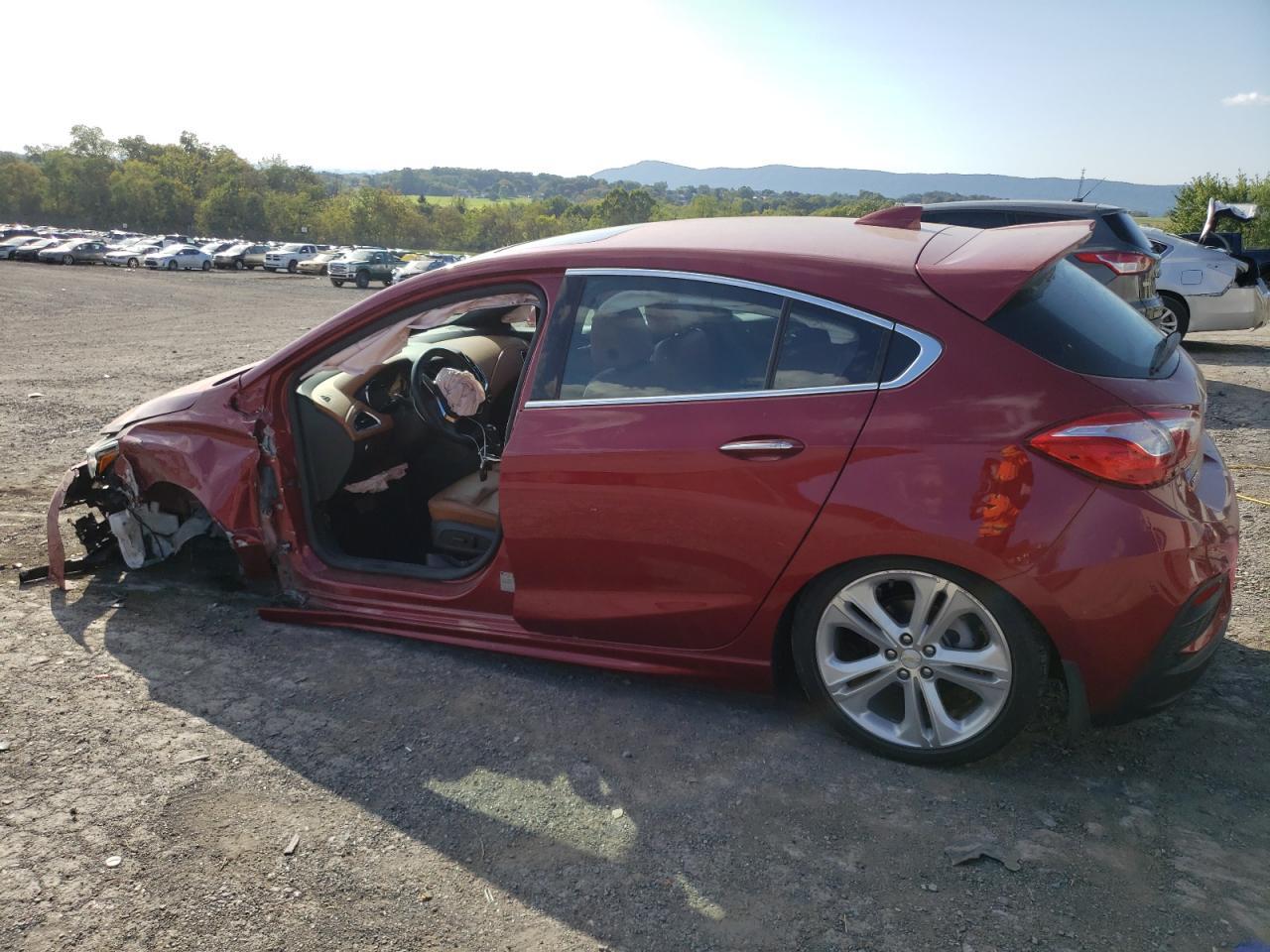 Image 2 of 2017 CHEVROLET CRUZE PREMIER 2017 with VIN 3G1BF6SM8HS580766