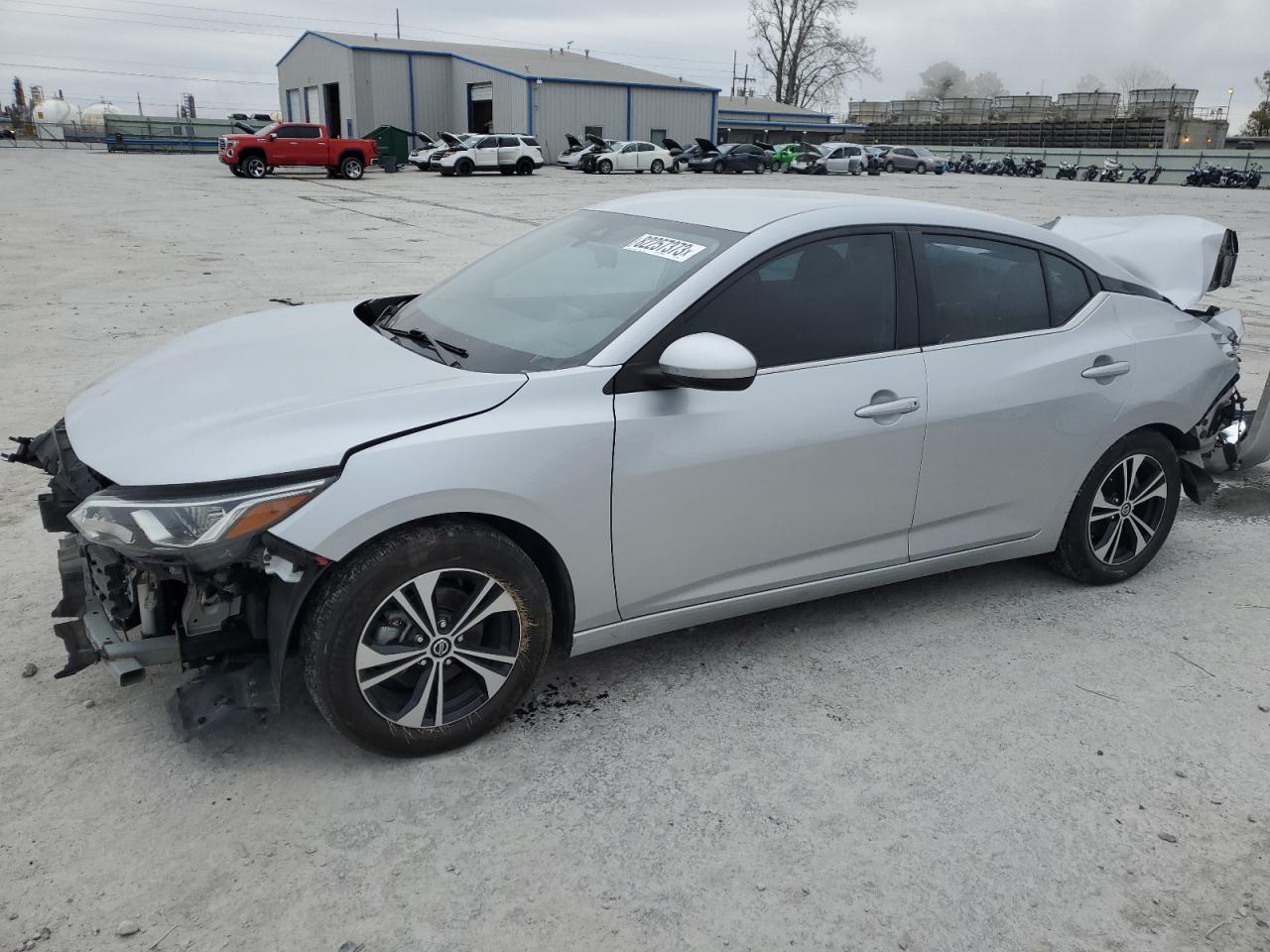 Image 1 of 2021 NISSAN SENTRA SV 2021 with VIN 3N1AB8CV2MY255588