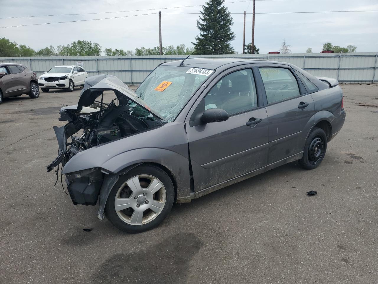 Obraz 1 z 2007 FORD FOCUS ZX4 2007 z VIN 1FAHP34N17W185033