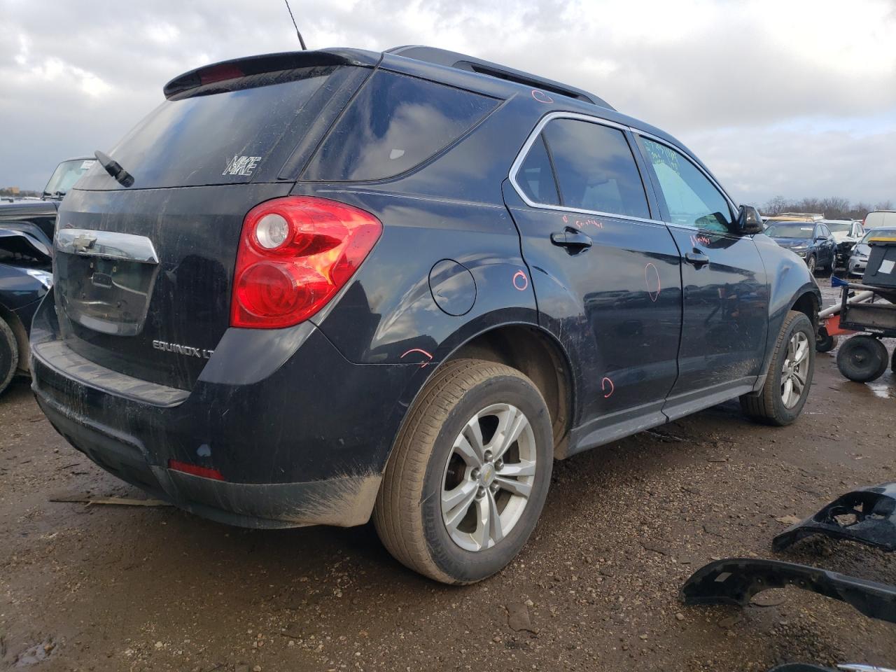 Image 3 of 2012 CHEVROLET EQUINOX LT 2012 with VIN 2GNALDEK8C6177511