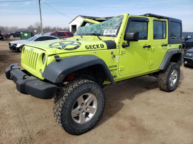 Image 1 of 2016 JEEP WRANGLER UNLIMITED SPORT 2016 with VIN 1C4BJWDG8GL313631