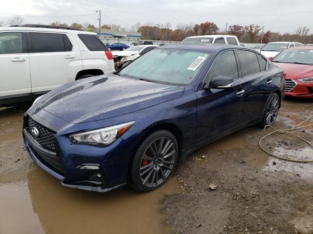 Image 1 of 2021 INFINITI Q50 RED SPORT 400 2021 with VIN JN1FV7DR7MM880287