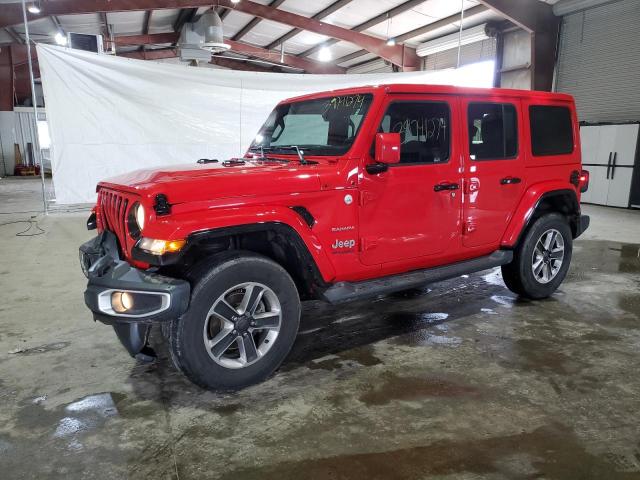 Image 1 of 2018 JEEP WRANGLER UNLIMITED SAHARA 2018 with VIN 1C4HJXEG1JW247220