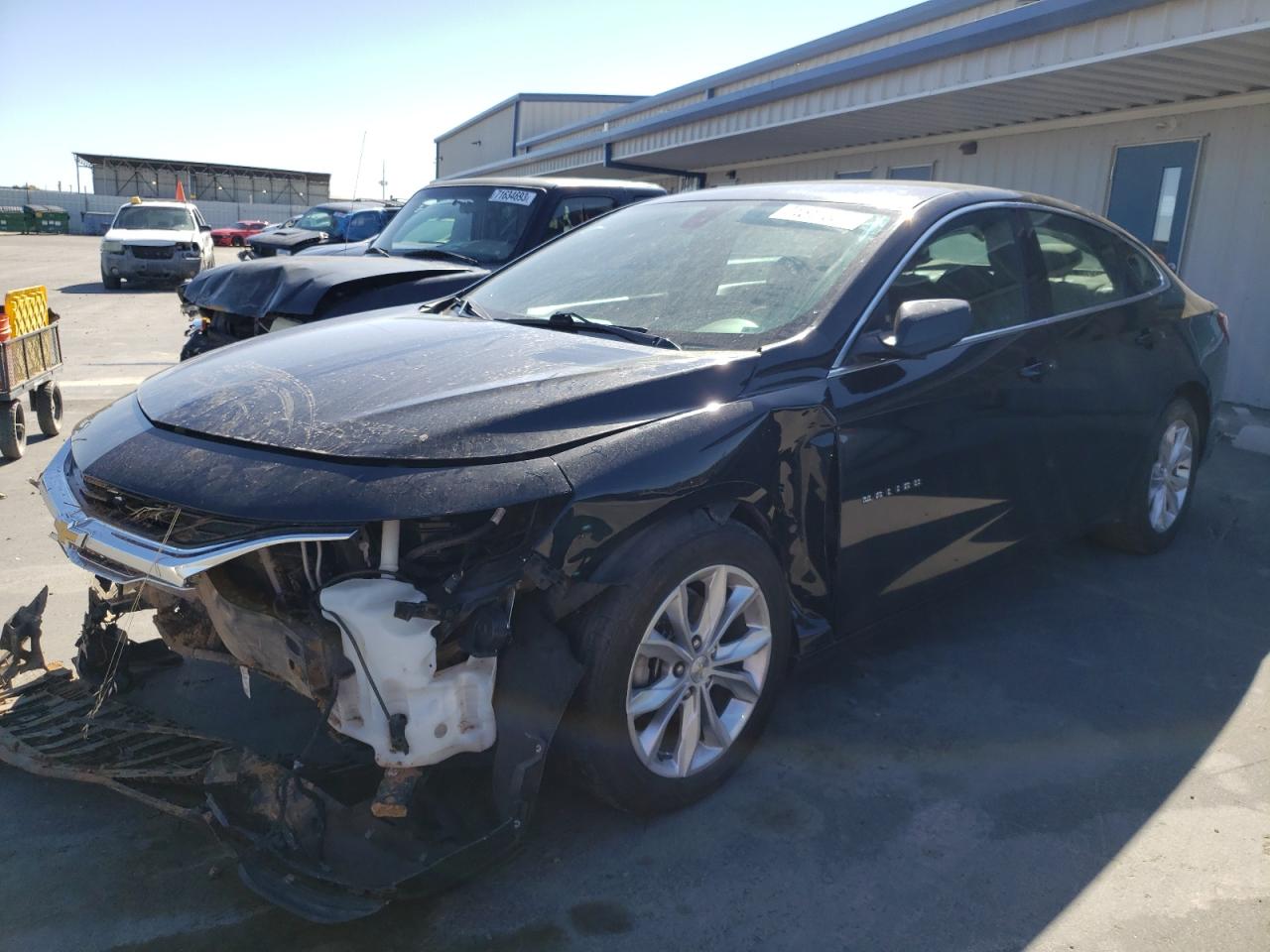Image 1 of 2020 CHEVROLET MALIBU LT 2020 with VIN 1G1ZD5ST5LF036745