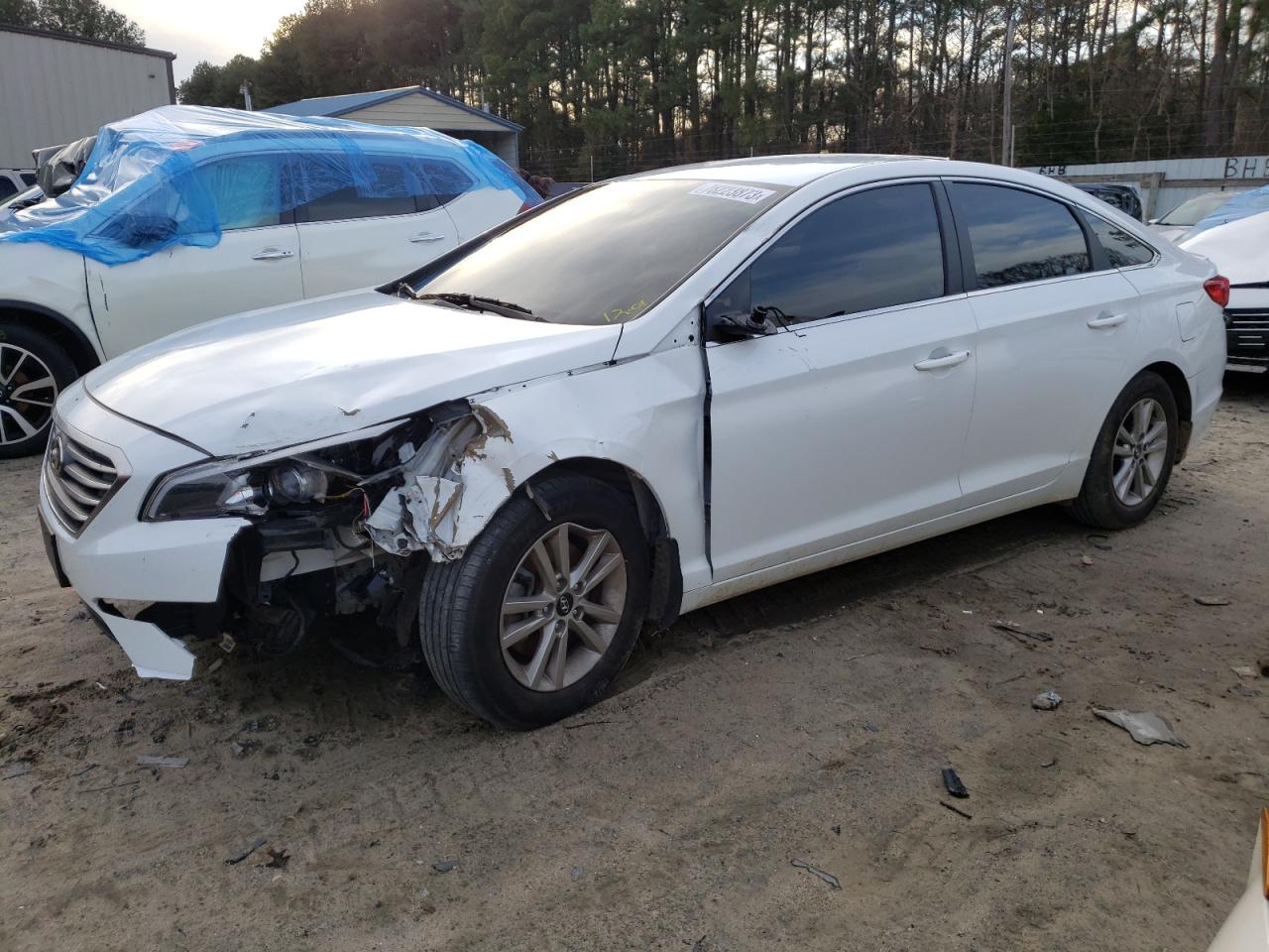 Изображение 1 2017 HYUNDAI SONATA SE 2017 с VIN 5NPE24AFXHH521221
