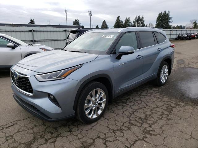 Изображение 1 2021 TOYOTA HIGHLANDER HYBRID LIMITED 2021 с VIN 5TDXBRCH2MS050433