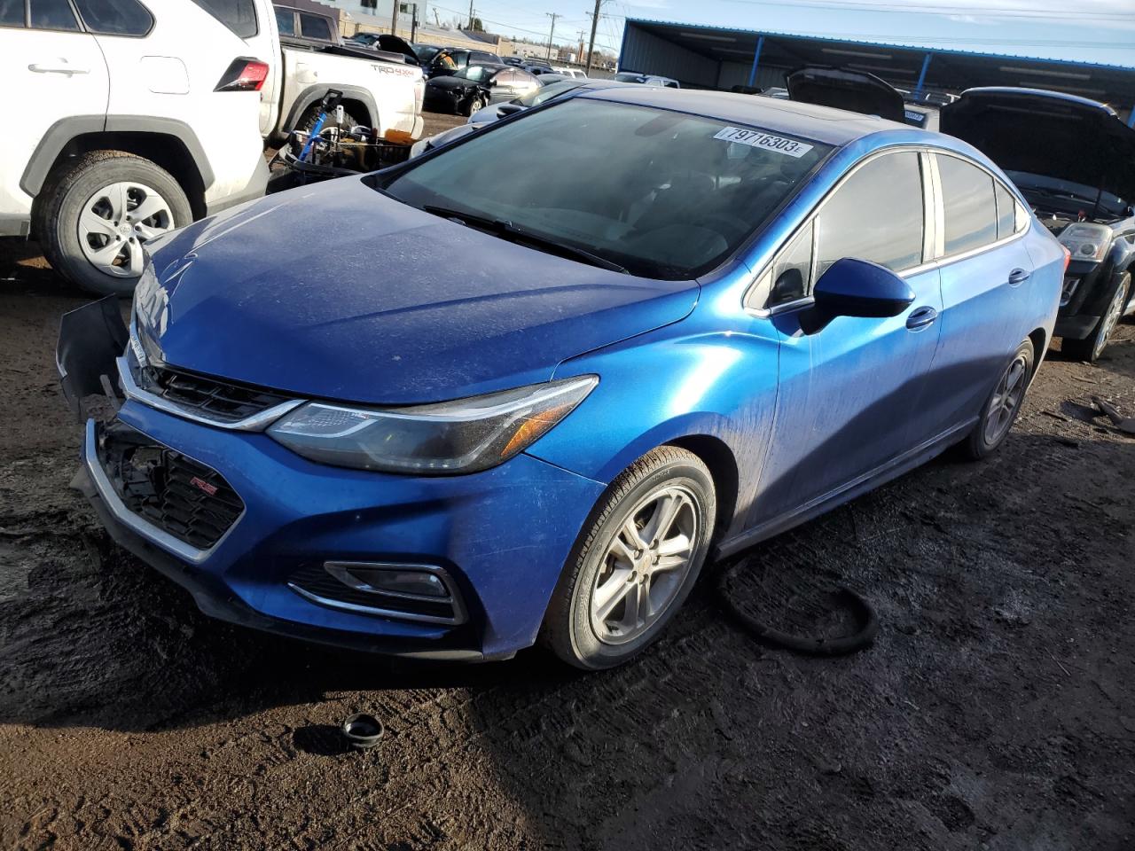Image 1 of 2016 CHEVROLET CRUZE LT 2016 with VIN 1G1BE5SM7G7233438