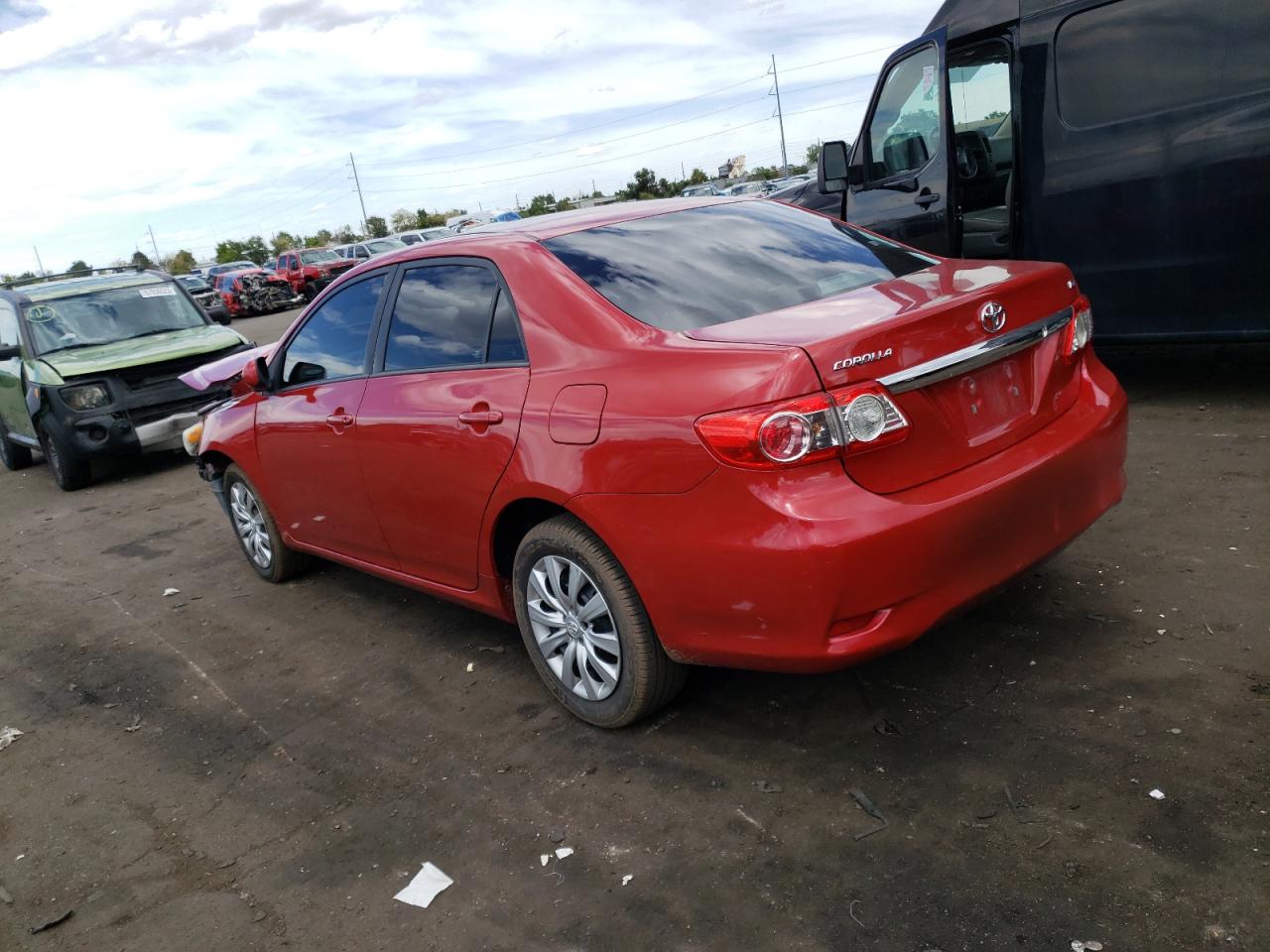 Image 2 of 2012 TOYOTA COROLLA BASE 2012 with VIN 2T1BU4EE1CC864543
