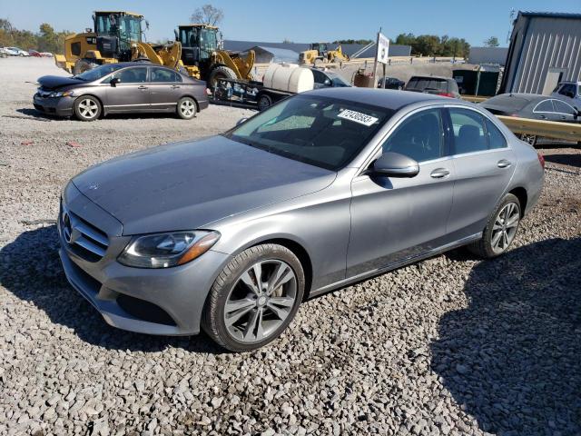 Image 1 of 2015 MERCEDES-BENZ C 300 4MATIC 2015 with VIN 55SWF4KB1FU036674