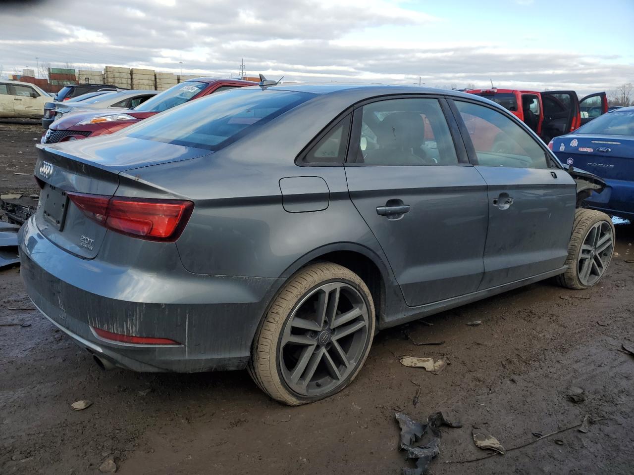 Image 3 of 2018 AUDI A3 PREMIUM 2018 with VIN WAUB8GFF6J1048777