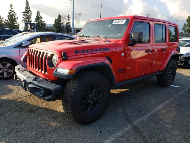 Image 1 of 2018 JEEP WRANGLER UNLIMITED SAHARA 2018 with VIN 1C4HJXEG7JW294526