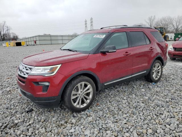 Image 1 of 2019 FORD EXPLORER XLT 2019 with VIN 1FM5K8D83KGA45938