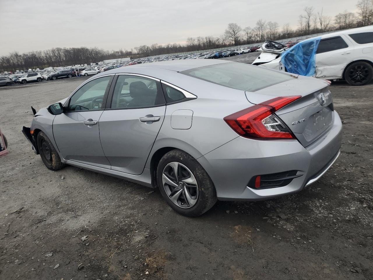 Image 2 of 2019 HONDA CIVIC LX 2019 with VIN 2HGFC2F63KH570499